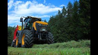 JCB Fastrac 8330, 2155 | Pöttinger Jumbo Combiline | Krone Swadro