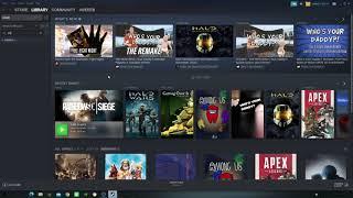 How to fix steam games not showing up in the library.