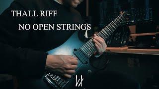 Thall riff in Drop E // No open strings // Bleidd (Darklights)