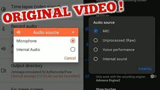 How To Record Internal Audio | Works On Any Android