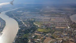 Landing at Phnom Penh airport - June 2022