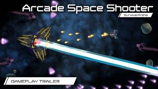 Arcade Space Shooter: Survival Arena - Gameplay Trailer (Android Space Shooter Game)