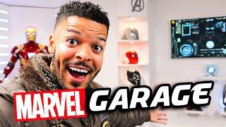 EPIC MARVEL COLLECTION DISPLAY IN MY GARAGE  | Jeremy Lynch