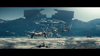 Fighting Against Alien Harvesting Mothership Clip (Independence Day Resurgence)