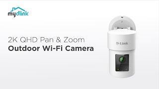 DCS-8635LH - 2K QHD Pan & Zoom Outdoor Wi-Fi Camera