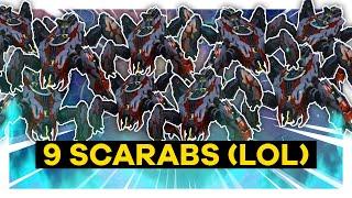 building 9 VOLATILE SCARABS in Halo Wars 2! (MUST WATCH GAME)