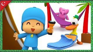 Kamp yapmak!  (S3E08) | Pocoyo Türk - Resmi Kanal | Çocuklar için Çizgi Filmler