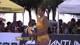 STANDARD INSURANCE NAVY B VS. F2 LOGISTICS - SET 1  | PSL Beach Volleyball 2016