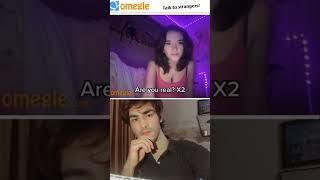 Beautiful  Girl Cute Reaction  #omegle #tiktok #shortvideo #youtubeshorts #shorts #short #viral