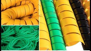 plastic spring spiral socket for cable protection extrusion line