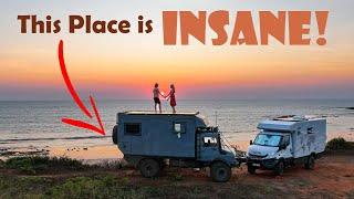 UNRIVALED FREE Beach Camps in Australia! OFF-ROADING the Dampier Peninsula in our UNIMOG (Eps.25)