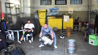 christoph moser 60kg bierfass