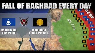 Siege Of Baghdad Every Day using Google earth