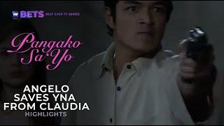 Angelo saves Yna from Claudia. | Pangako Sa 'Yo Highlights | iWant Free Series