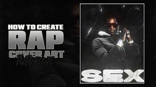 How to Make Rap Cover Art | Young Thug GFX | Speed Art Tutorial