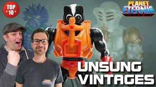 Top 10 #29 | Sebs und Michaels Masters of the Universe Unsung Vintages | PlanetEternia