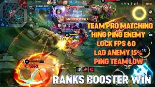 UPDATE AUTO WIN RANKS BOOSTER  TEAM PRO || ENEMY LAG UP RANK ALL