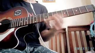 Dewa 19 - Tak Akan Ada Cinta Yang Lain acoustic guitar solo cover by Dwicky AP