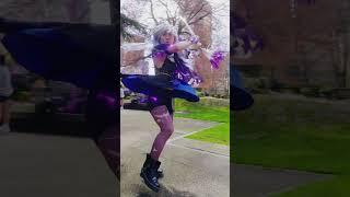 Real Life Keqing??? | Sakuracon 2023 Cosplay Showcases #shorts