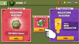 Claim Free Wild Tokens | 2nd Milestone Reward | Zooba