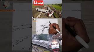 KA SANCAKA TERGULING,TRAGEDI SANCAKA 2018 #menggambar #keretaapi #mewarnai