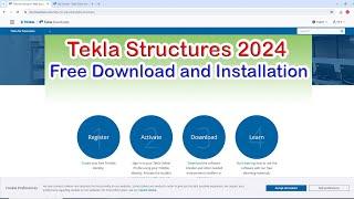 Tekla Structures 2024 Free Download and Installation