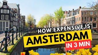 Living in AMSTERDAM on the Average Dutch Salary 