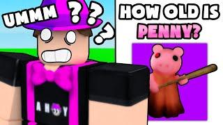 Quizzing MINITOON About Roblox PIGGY...