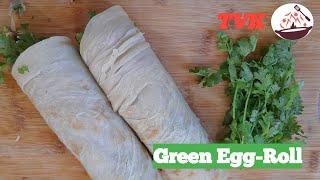 Green egg roll | Egg roll recipe | Egg roll | Egg roll kaise banaye | How to make Green egg roll