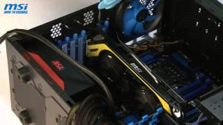 MSI® HOW-TO Install graphics card on PCIe x16 slot with butterfly lock