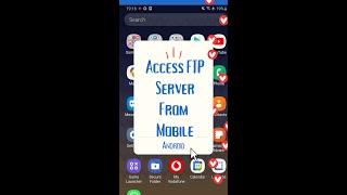 Access FTP Server from Mobile | Mobile tip for FTP | tips and tricks of ftp for mobile