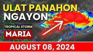 Ulat Panahon Ngayon August 08, 2024 | Pagasa Weather Update Today | Ulat Panahon Today