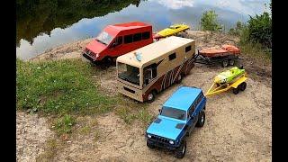 Rc BOAT LAUNCH,rc kayak ,RACING BOAT,2X PRO BOAT,RC CAMPER MOTOR HOME,TRUCK VAN & CAR 4X4 ADVENTURE.