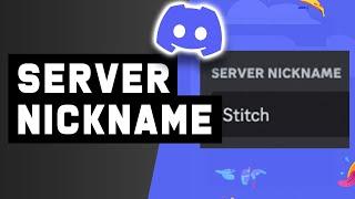 How to Change Server Nicknames on Discord