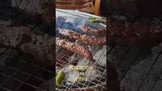 Grilling Premium Korean Hanwoo Beef / Барбекю из  Корейской Мраморной Говядины ХАНУ /#missiskimkorea