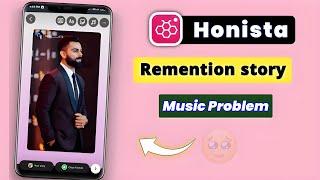 Honista iPhone Story  Honista Remention Story Music Not Play  | Honista iPhone Story Setting