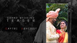 Gaytri X Abhijeet Grand Wedding Teaser 2020 | Edius X | Lockdown Wedding | Pravin Wagh Photography