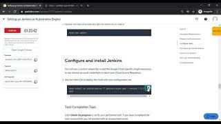 Setting up Jenkins on Kubernetes Engine [GSP117]