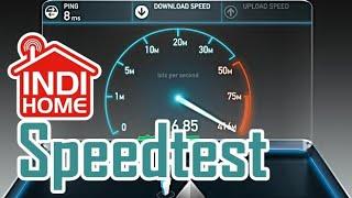 SPEEDTEST INDIHOME DARI TELKOM