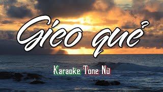 Karaoke Beat Chuẩn - Gieo Quẻ | Hoàng Thùy Linh - Tone Nữ