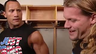 WWF RAW- Kane,The Rock,Chris Jericho And Undertaker Backstage Segment HD Nov 12 2001