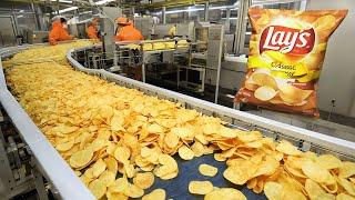 How Lay's chips are Made in a Factory | Inside Lays Potato Chips Factory