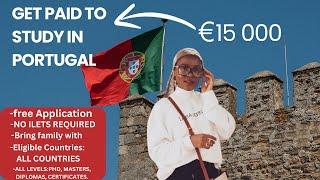 PORTUGAL'S GOVERNMENT IS OFFERING FREE SCHOLARSHIP TO INTERNATIONAL STUDENTS 2024/2025| FULLY FUNDED
