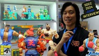 Jada Toys Interview with Juhn @ SDCC 2024! GIJoe Crossover? Street Fighter 6!