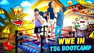 WWE ROYALE RUMBLE MATCH IN TSG BOOTCAMP TEAM JASH VS TEAM RITIK -TWO SIDE GAMERS