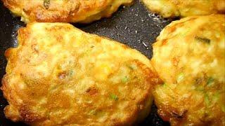 НЕЖНЕЙШИЕ ОЛАДЬИ ИЗ КАБАЧКА / Tender zucchini fritters