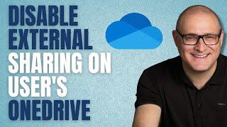 How to disable external sharing on a specific User's OneDrive