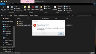 Cannot copy item \ laptop to Mobile file transfer error fix it must watch / Tech Ritik