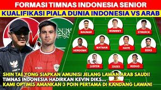 KEVIN DIKS SIAP DEBUT! Ini Prediksi Line Up Timnas Indonesia vs Arab di Kualifikasi Piala Dunia 2026