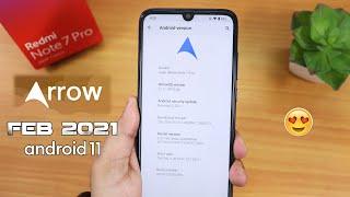 ArrowOS 11 On Redmi Note 7 Pro [04/02/2021 Build] I like this one so muchhhh